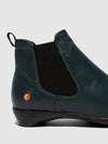 Chelsea Ankle Boots FARY630SOF DENIM W/BLACK ELASTIC